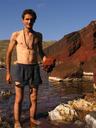 Maciej at Red Beach.